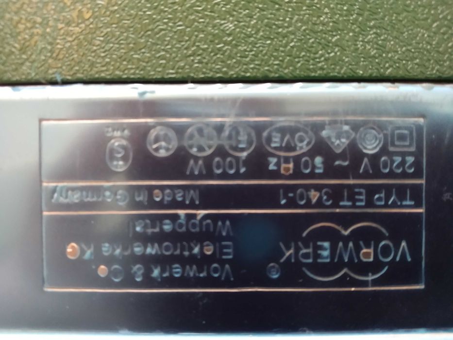 Пилосос Vorwerk 121  Germany