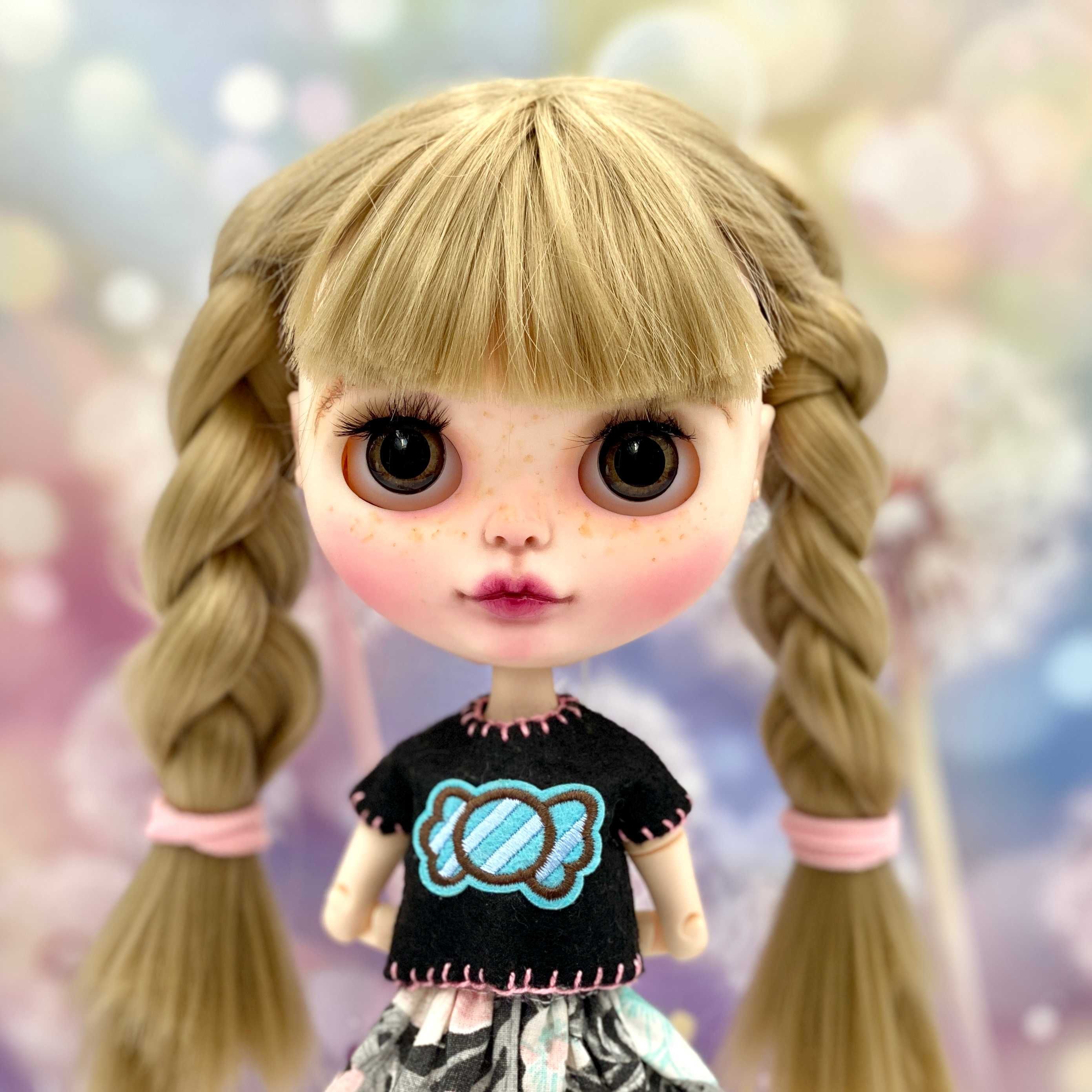 Lalka Blythe custom ooak doll repaint nowa ciałko bjd