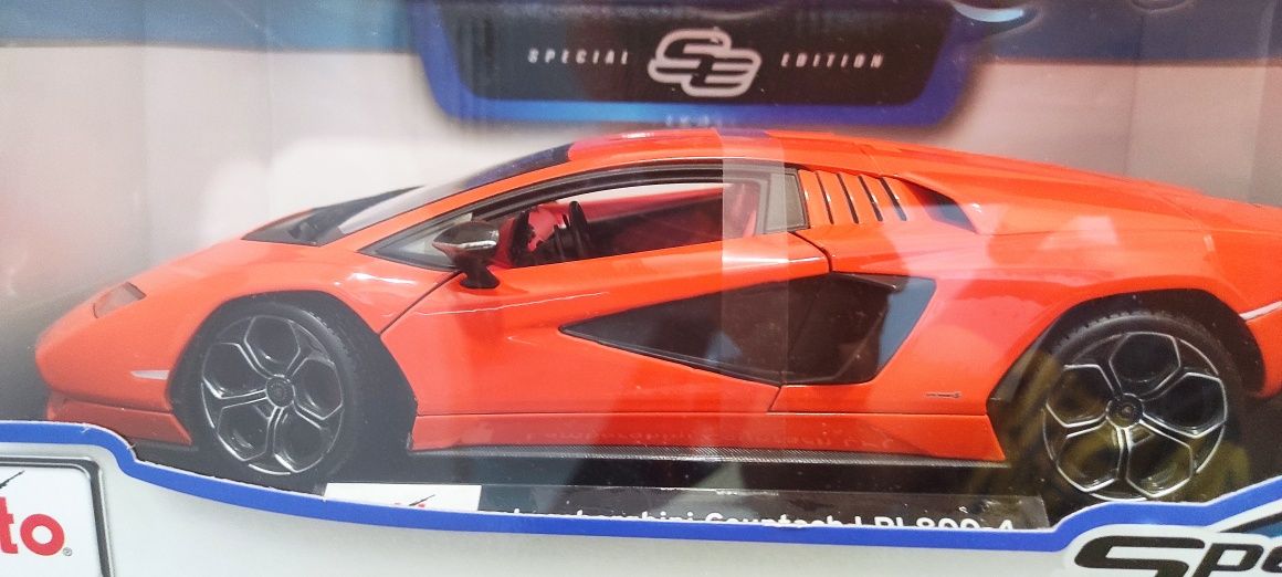 1/18 Lamborghini Countach lpi 800 Maisto carro coleção miniatura