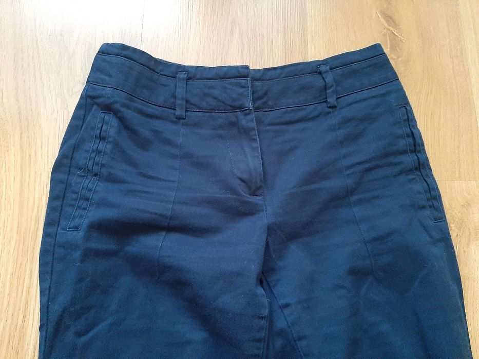 Spodnie granatowe ZARA