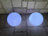 Bolas luminosas - iluminação