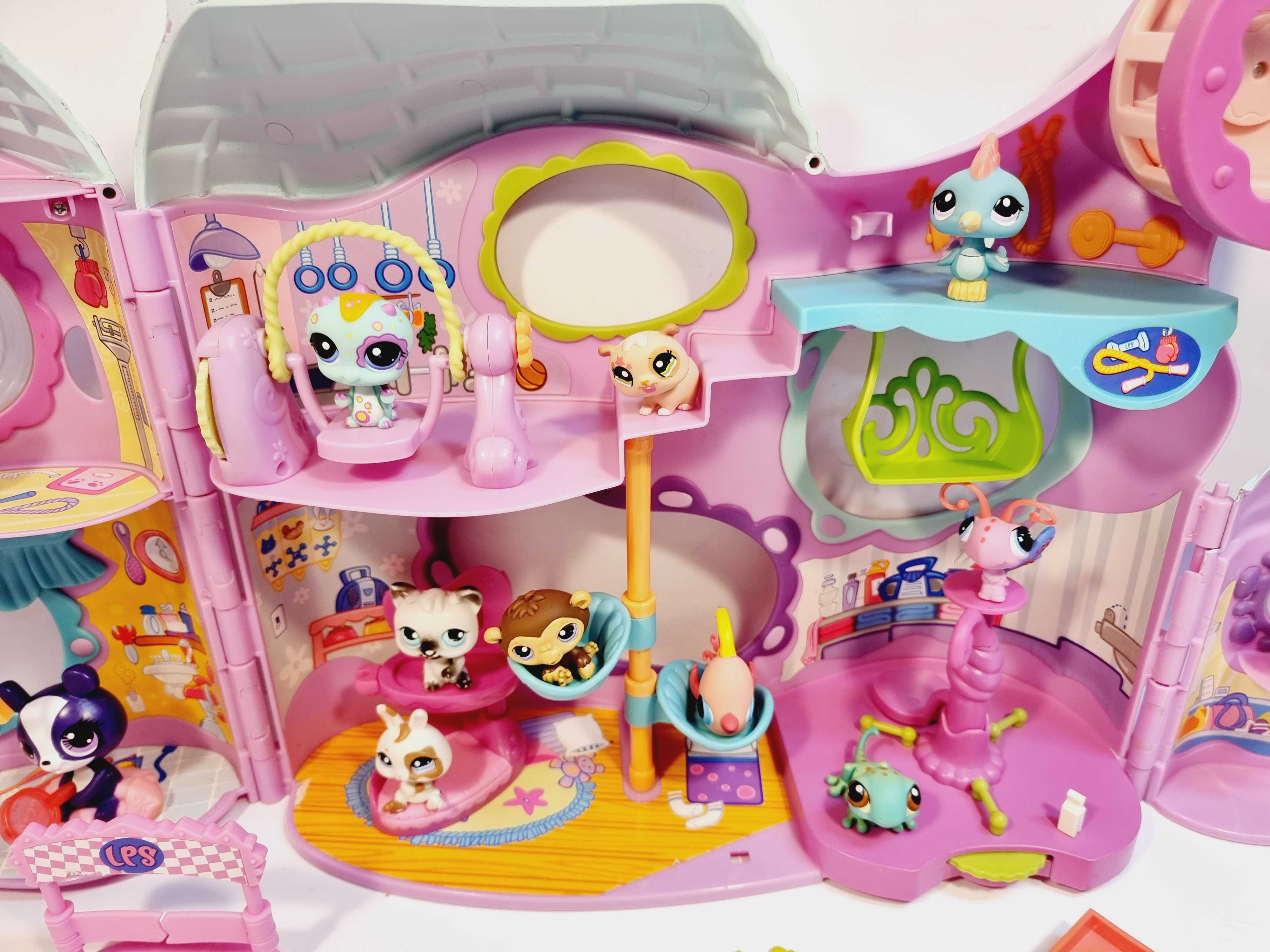 LITTLEST PET SHOP  -  MEGA Villa dla LPS + Figurki Lps + Akcesoria Lps