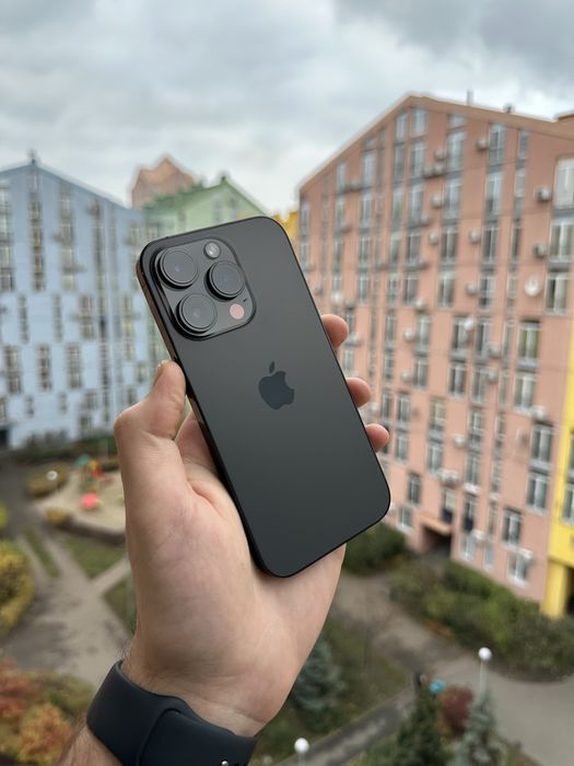 93% Аккум Идеал iPhone 14 Pro 128Gb Space Black Neverlock Айфон про