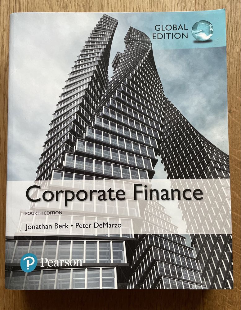 Livro Universitário: Corporate Finance, Global Edition