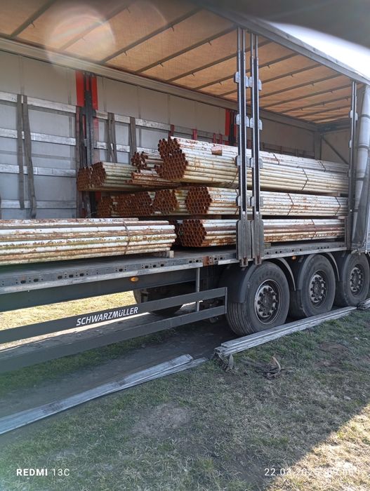 Rury stalowe nierdzewka nierdzewne, magnetyczne, slupki