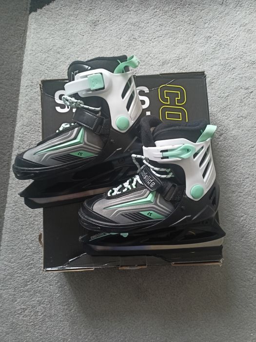 Łyżwy regulowane 35-38