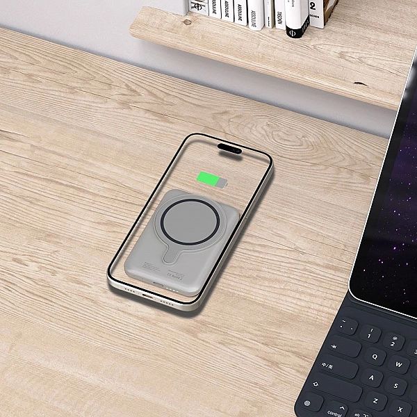 Tech-Protect Pb10 Lifemag Magsafe Power Bank 5000Mah Titanium
