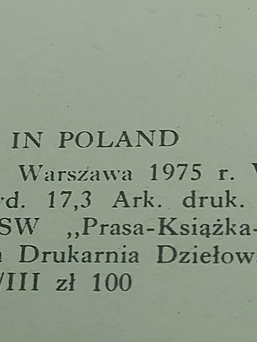 Książka ZA RZEKĄ 1975tok TOM 3