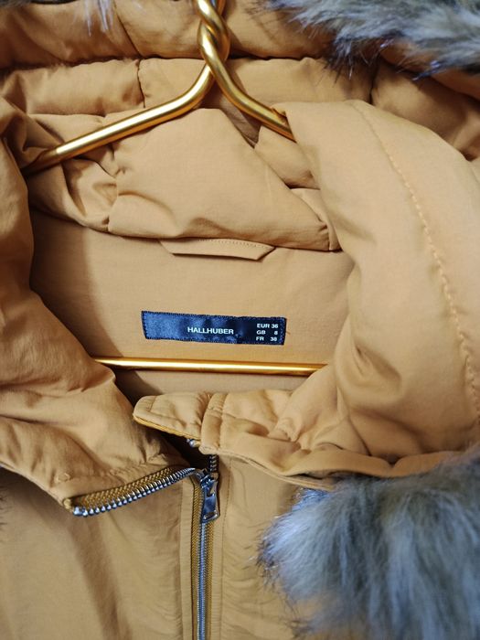 Куртка,пальто,парка деми,(евро зима)Бренд Hallhuber.Размер S-M(42-44