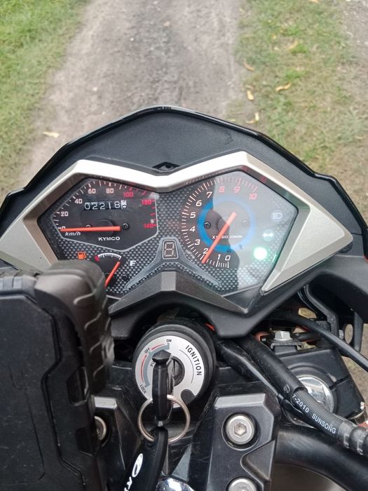 Motocykl 125 Kymco 2218 przebiegu na kat B