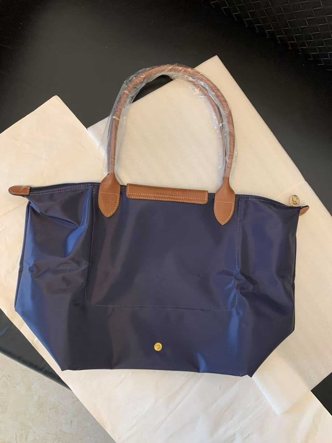 LongChamp Torebka Le Pliage Original L, kolor morza (morski niebieski)