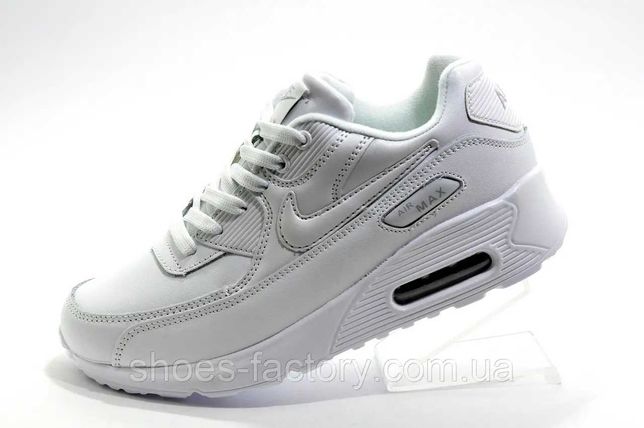 Женские кроссовки в стиле Nike  Air Max 90, White\Белые арт.653214