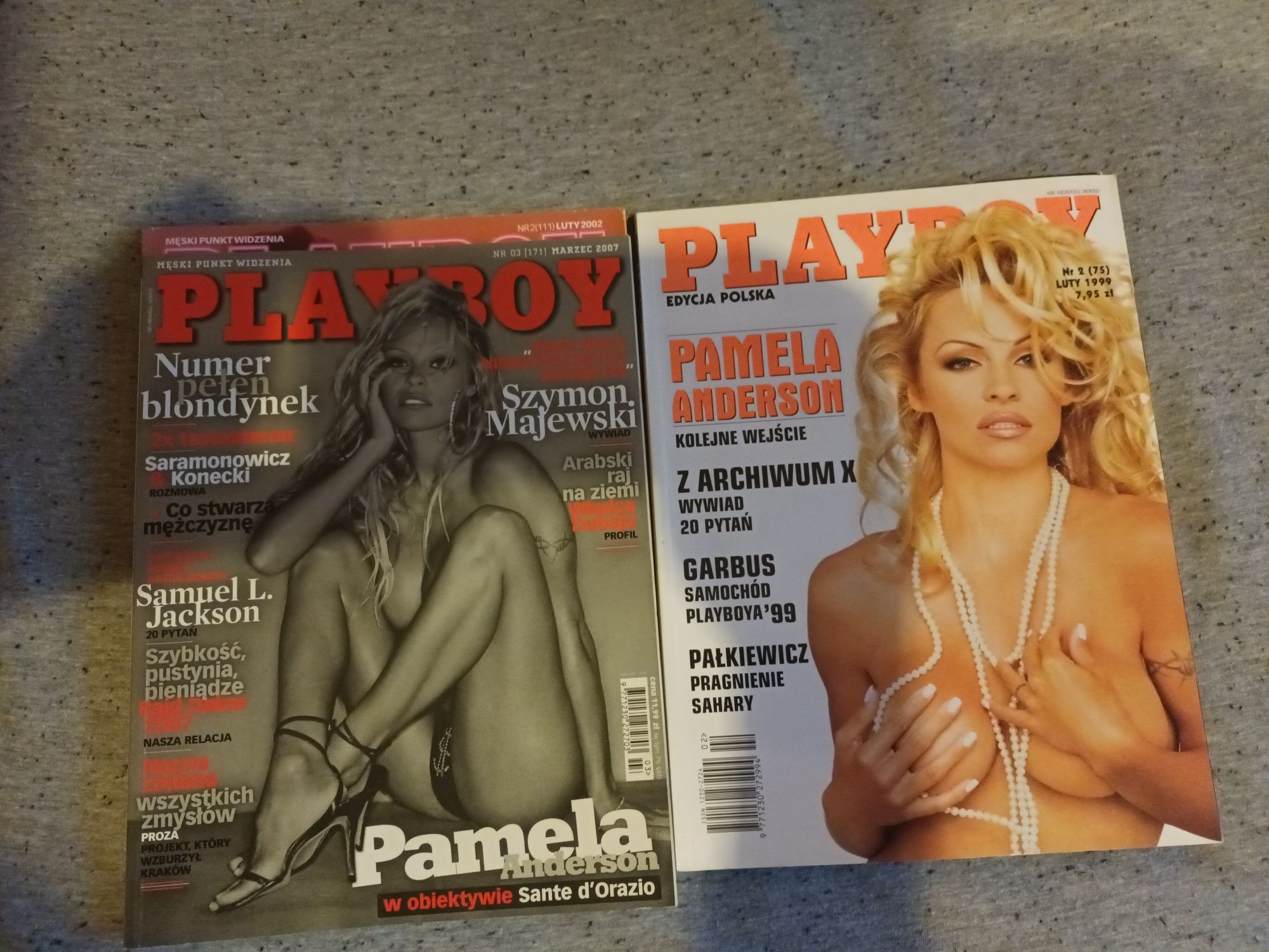 Playboy/Ckm. 8 szt z Pamela Anderson