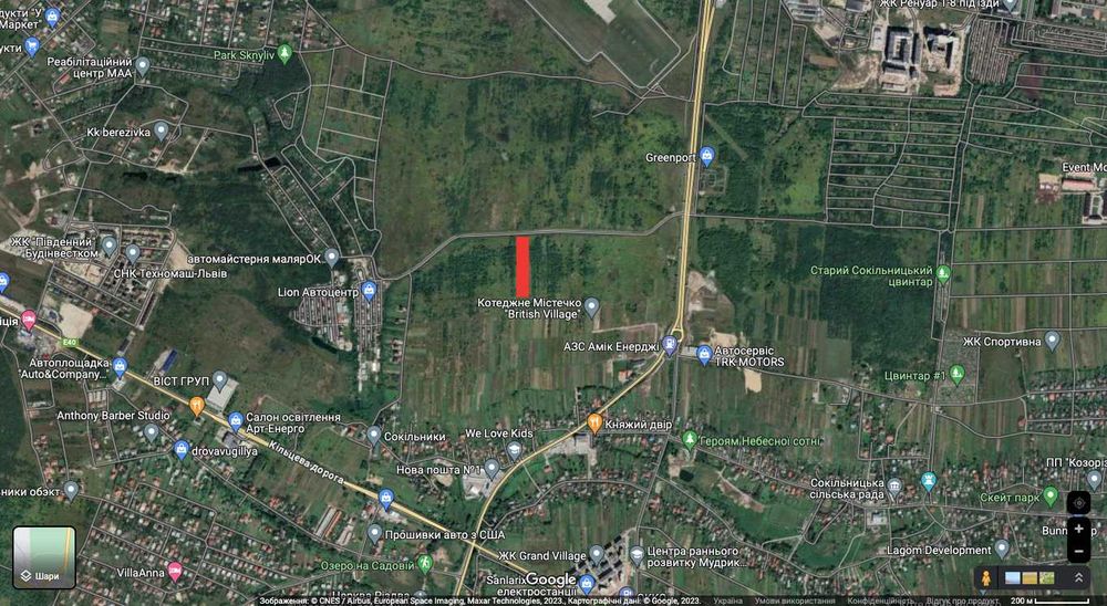 Земельна ділянка, термінова продаж під  ОЖБ,  с. Сокільники