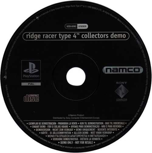 Ridge Racer Type 4 Collectors Ps1 Psx Playstation1