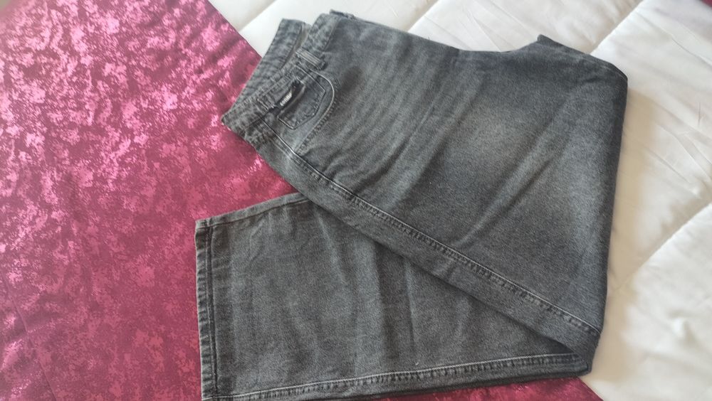 Calças ganga largas