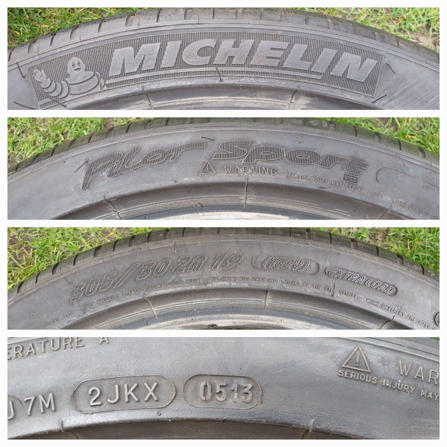 Opony Porsche 911 Michelin 235/35R19 305/30R19 6,5mm