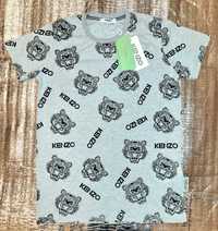 Nowa koszulka KENZO PARIS szary melanż prezent T-shirt okazja S