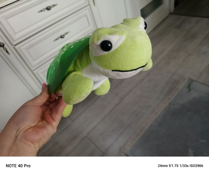 Lampka projektor żółwik