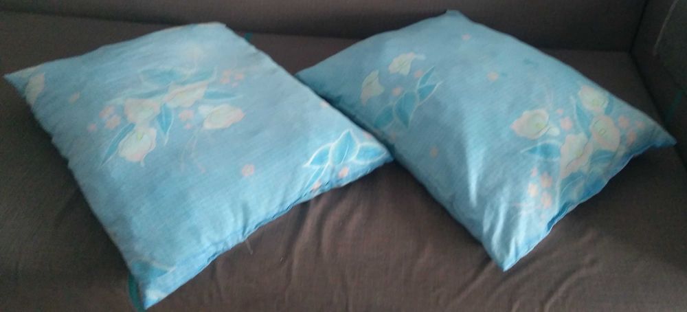 Две подушки гипоаллергенный наполнитель хорошо пропускает воздух