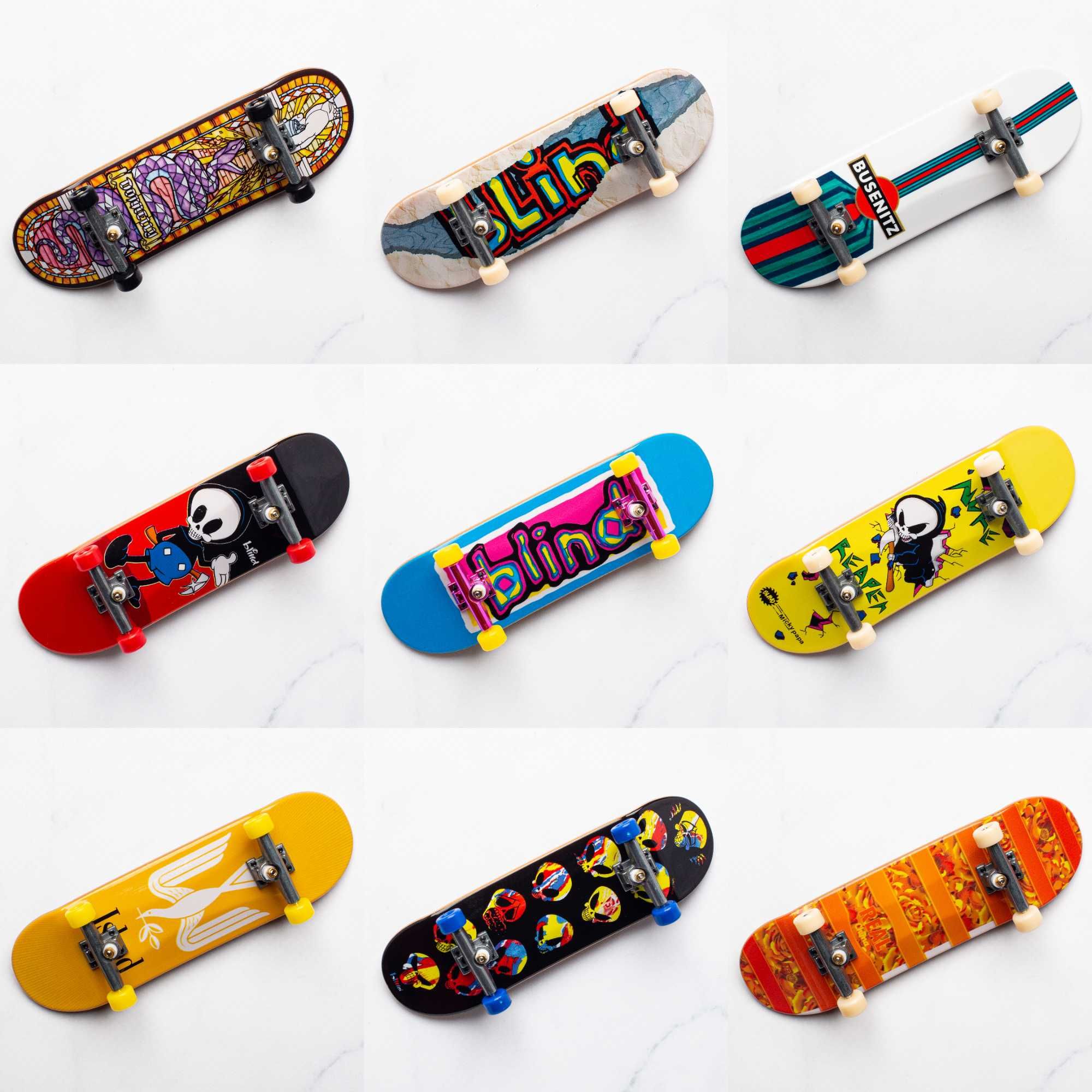 Фінгерборд Tech Deck - DGK, Real, Blind, Primitive, Plan B, Diamond