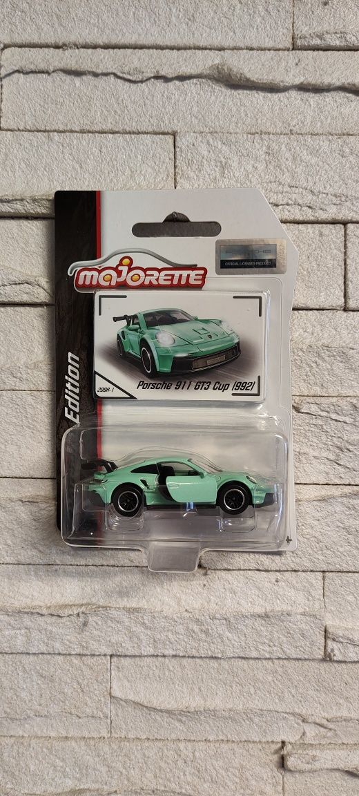 Porsche 911 GT3 Cup 992 Edition RS Majorette Premium lepsze Hot Wheels