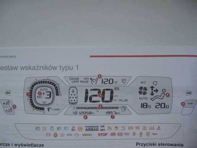 CITROEN C4 Picasso II 13- 18 książka obsługi PL kolorowa oryginał 2015