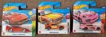 Hot Wheels Porsche 911 GT3 + Ferrari F40 + HONDA S800 TH
