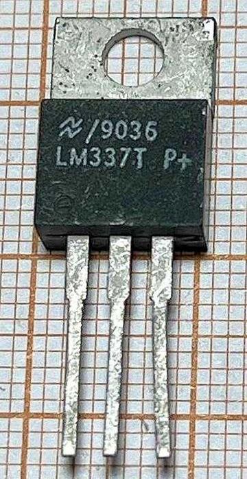 Układ LM337T regulowany stabilizator napięcia ujemnego [082]UK-cena 5