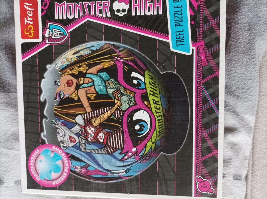 Monster High Puzzle plastikowe kula