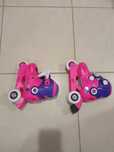 Patins em linha de menina