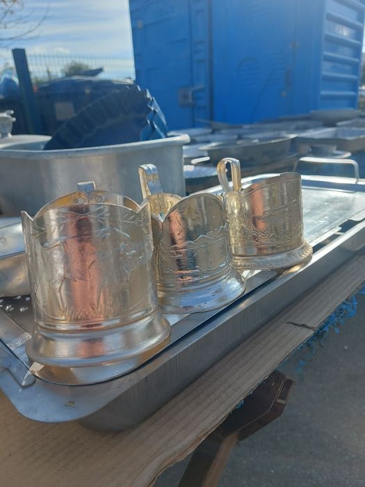 Подстаканник алюминиевый