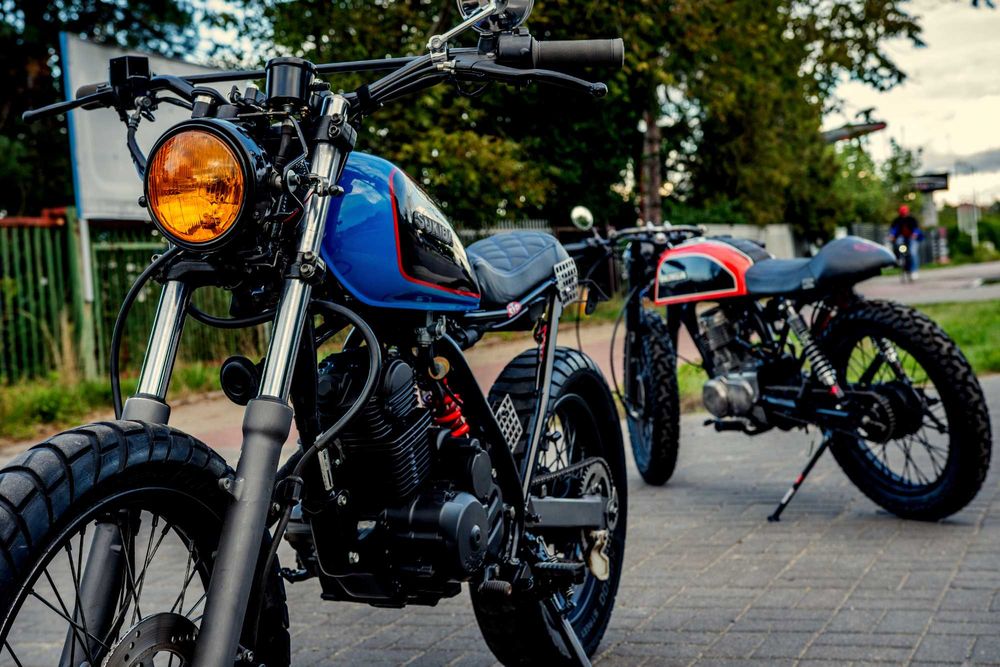 Suzuki gn 125, custom, 125 cm, honda, yamaha, cafe racer, brat