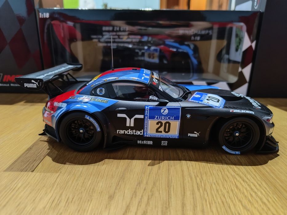BMW Z4 GT3 – Minichamps 1:18 – Team Schubert (24h Nürburgring)