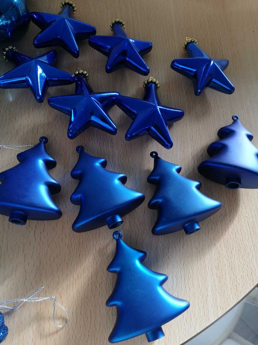 Enfeites de Natal Bolas, Estrelas e Arvores