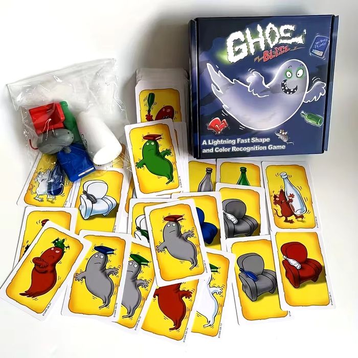 Розвиваюча іграшка Гусінь , Доббль Груффало, Барабашка