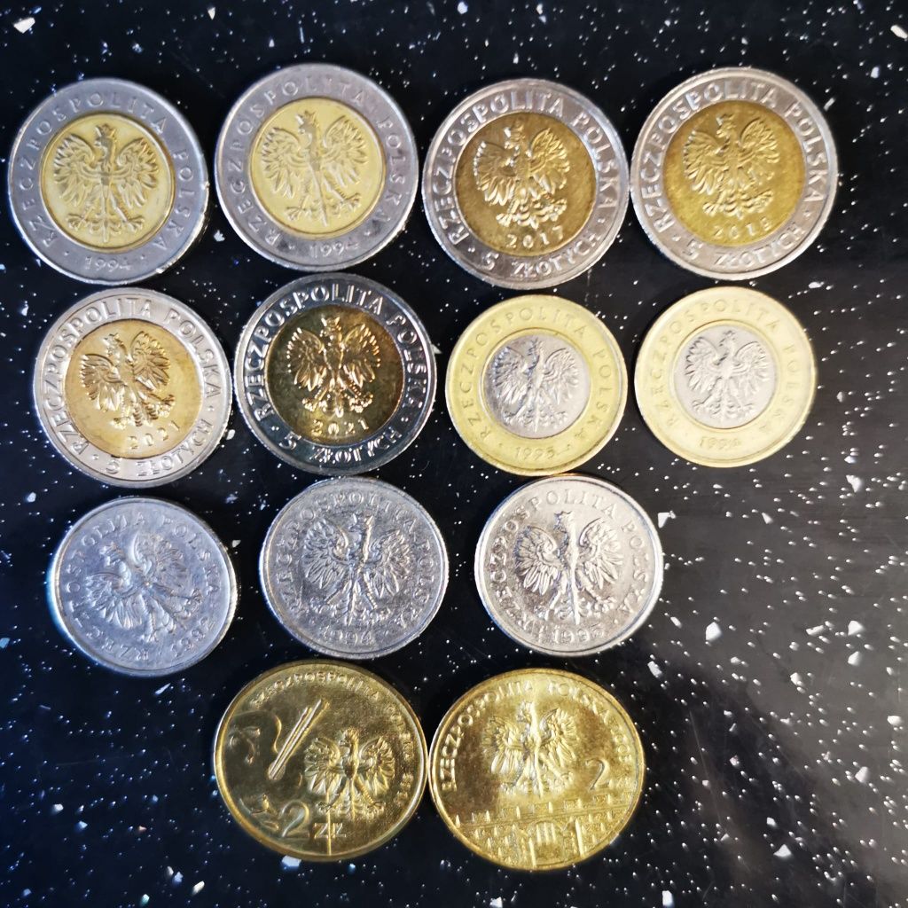 Kolekcjonerskie monety.