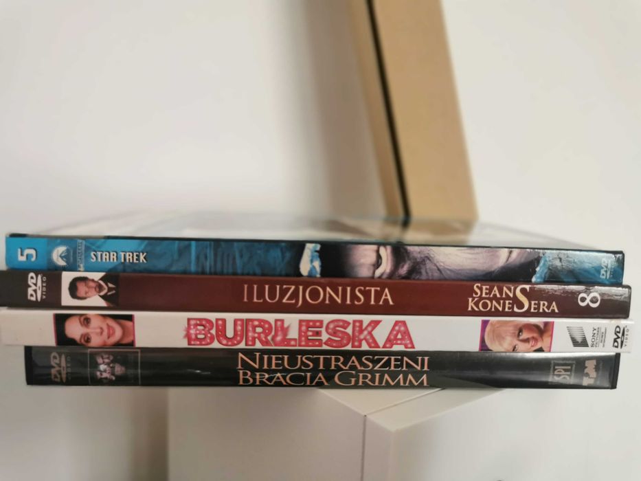 Star Trek, Iluzjonista, Burleska, Nieustraszeni Bracia Grimm DVD