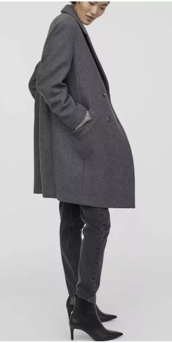 Płaszcz damski HM wełna