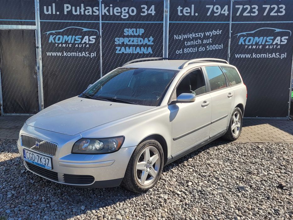 Volvo V50 2.0D 136KM 2004r * el szyby klima tempomat hak * Bydgoszcz