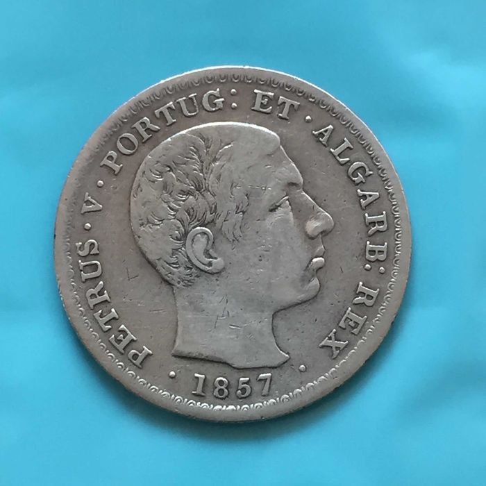 D. Pedro V - 500 Réis 1857
