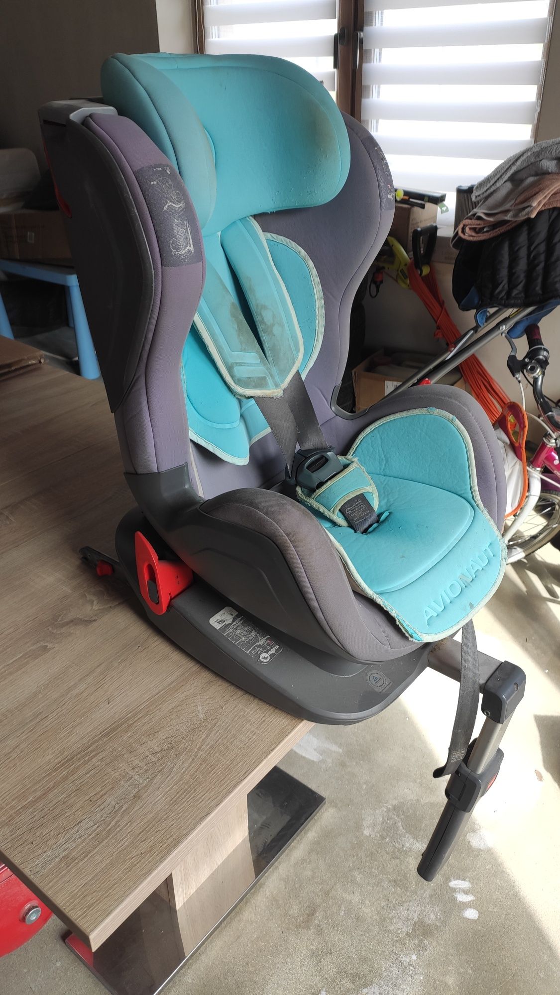 Fotelik samochodowy isofix z kołyska 9-25kg