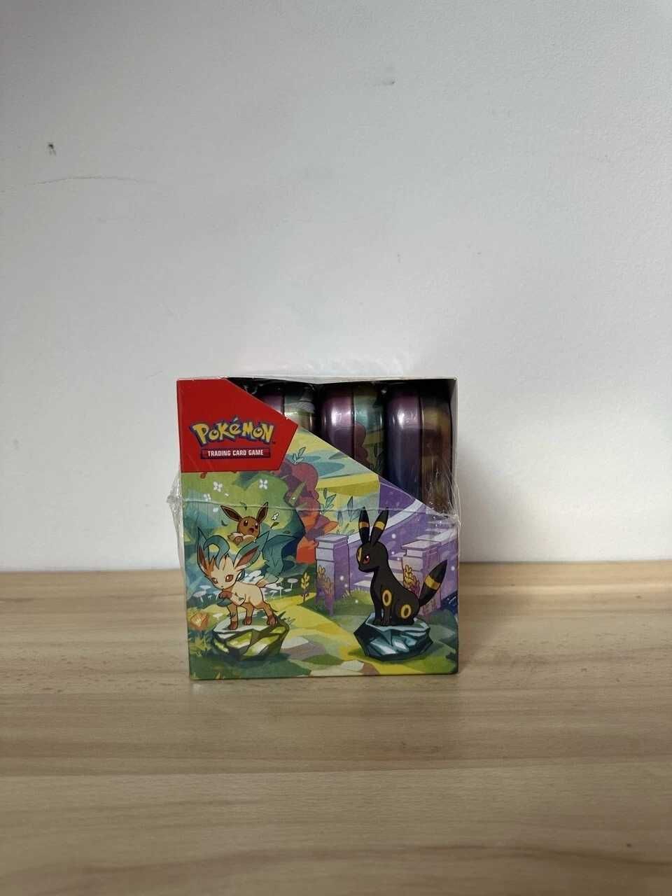 Pokemon TCG Prismatic Evolutions Mini Tin Display