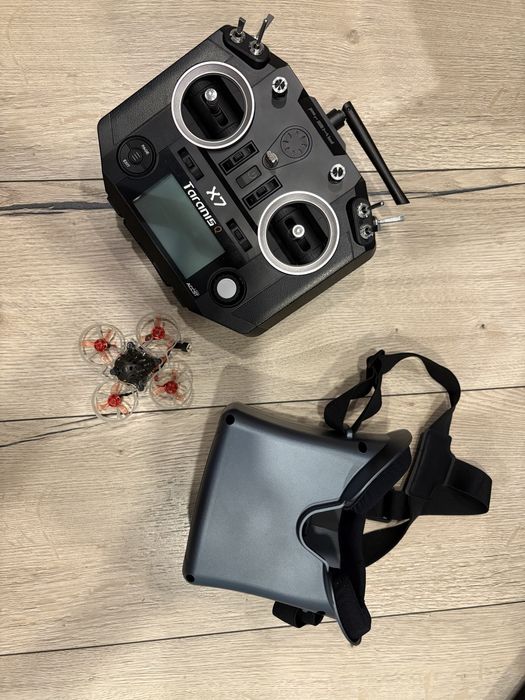 Mobula 6 FPV Taranis i google zestaw FPV
