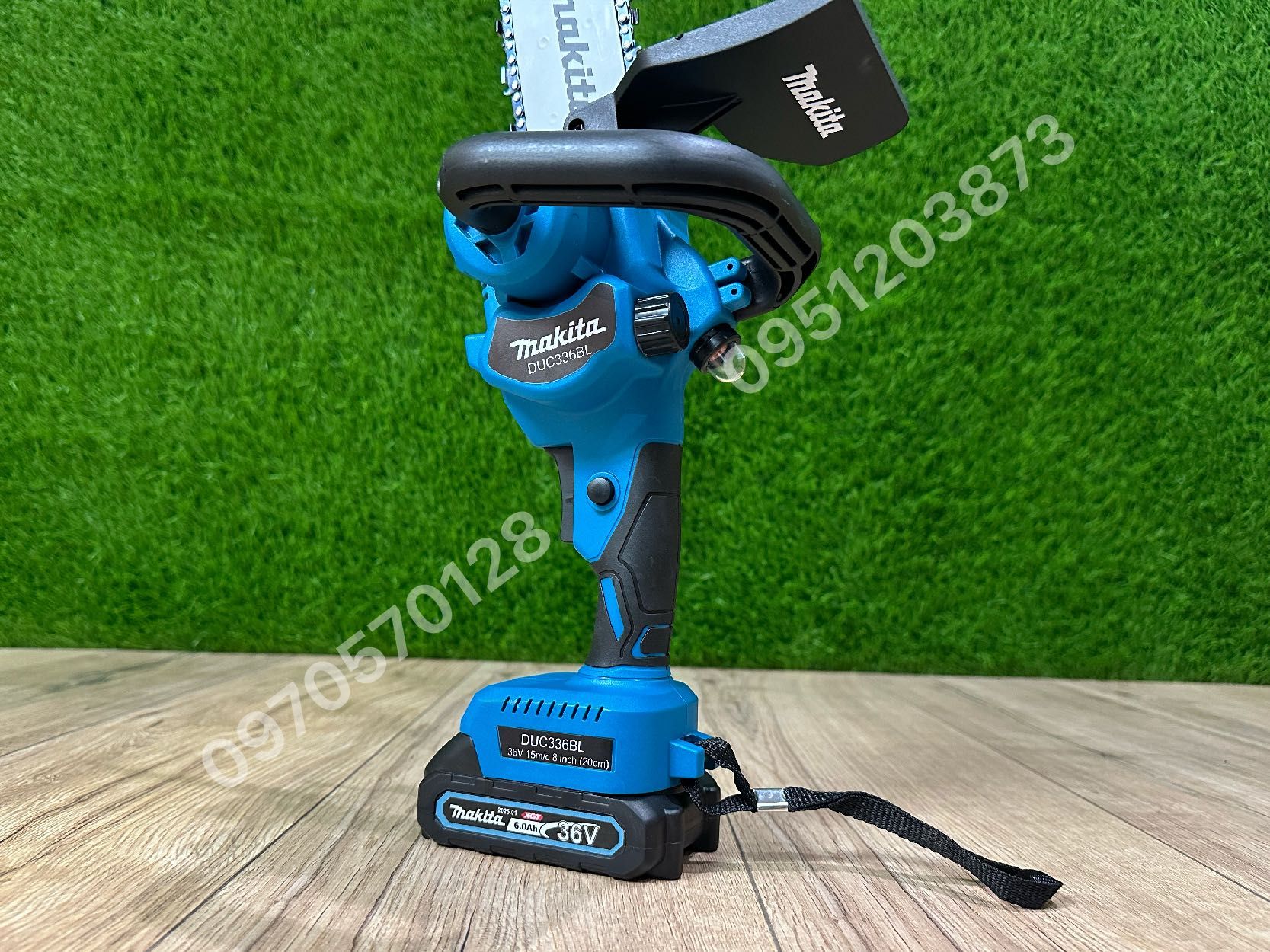 Аккумуляторная цепная Мини пила Makita DUC336BL 36V 6Ah веткорез