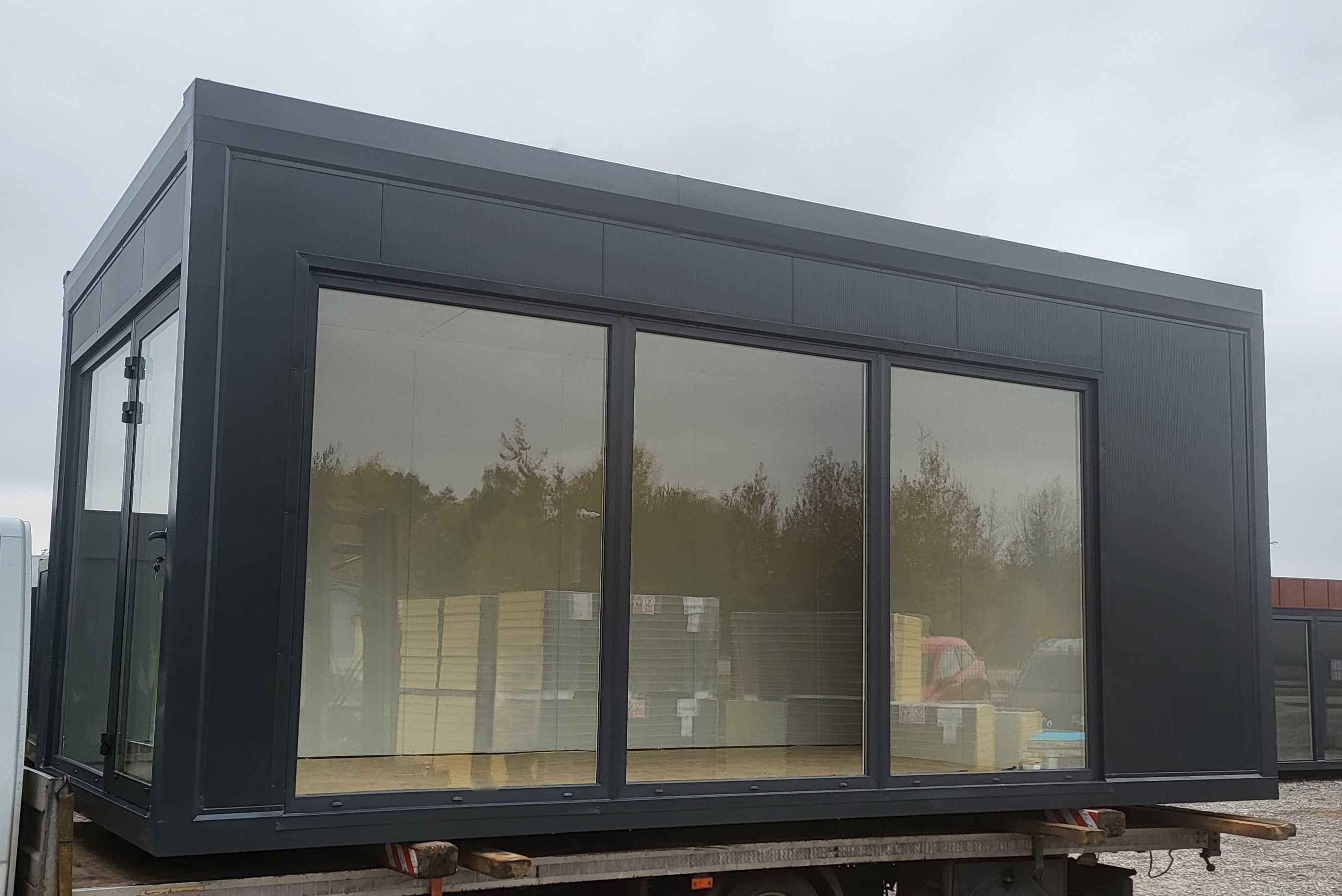 Pawilon kontener garaż mieszkalny handlowy PIR 100 7x5 6x8
