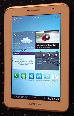 Tablet Samsung TAB-2 GT-P3100 na kartę sim lub zamiana