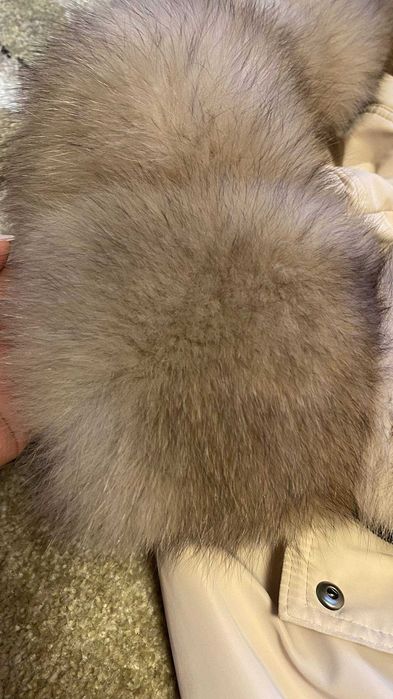 Парка з натуральним хутром