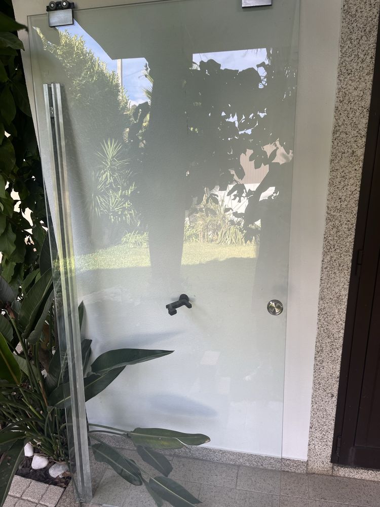Porta de vidro de alta qualidade