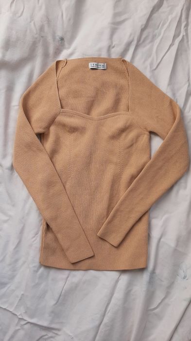 Лонгслів карамельного кольору